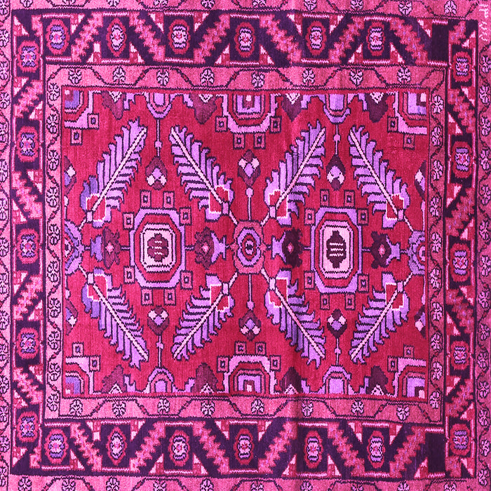 Square Persian Pink Traditional Rug, tr312pnk