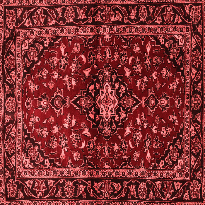 Machine Washable Persian Red Traditional Rug, wshtr3130red
