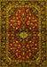 Persian Yellow Traditional Rug, tr3130yw