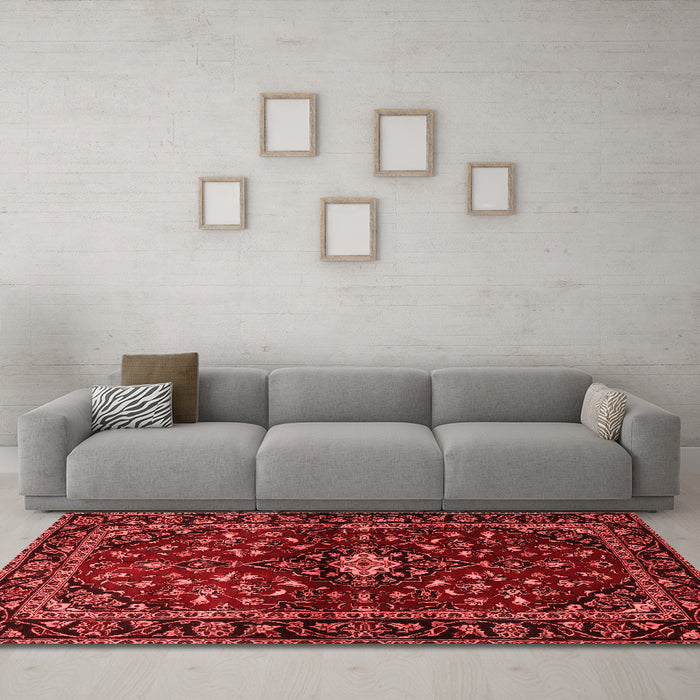 Traditional Red Washable Rugs