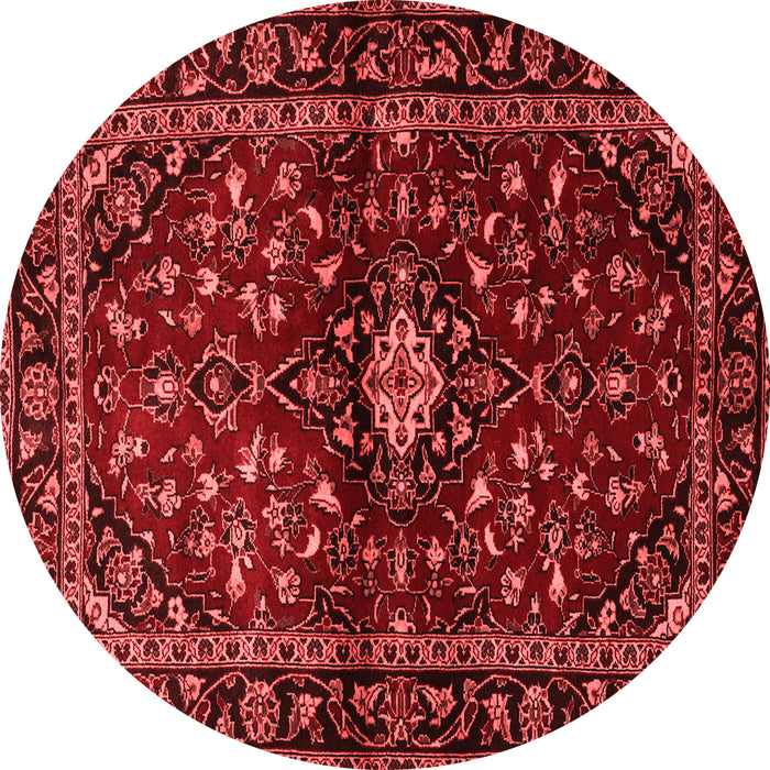Machine Washable Persian Red Traditional Rug, wshtr3130red