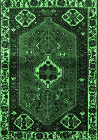 Persian Emerald Green Traditional Rug, tr3131emgrn
