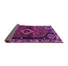 Sideview of Persian Purple Traditional Rug, tr3131pur