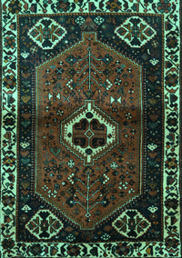 Persian Turquoise Traditional Rug, tr3131turq