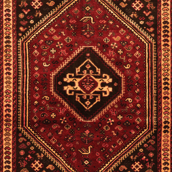 Persian Orange Traditional Rug, tr3132org