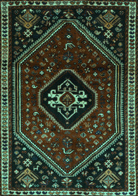 Persian Turquoise Traditional Rug, tr3132turq