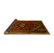 Sideview of Persian Yellow Traditional Rug, tr3132yw