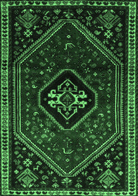 Persian Emerald Green Traditional Rug, tr3132emgrn