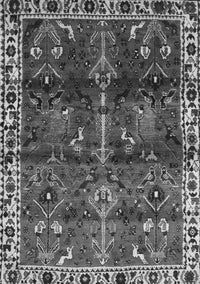 Persian Gray Traditional Rug, tr3133gry