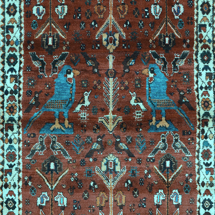 Persian Light Blue Traditional Rug, tr3133lblu