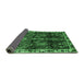 Sideview of Persian Emerald Green Traditional Rug, tr3133emgrn