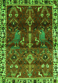 Persian Green Traditional Rug, tr3133grn