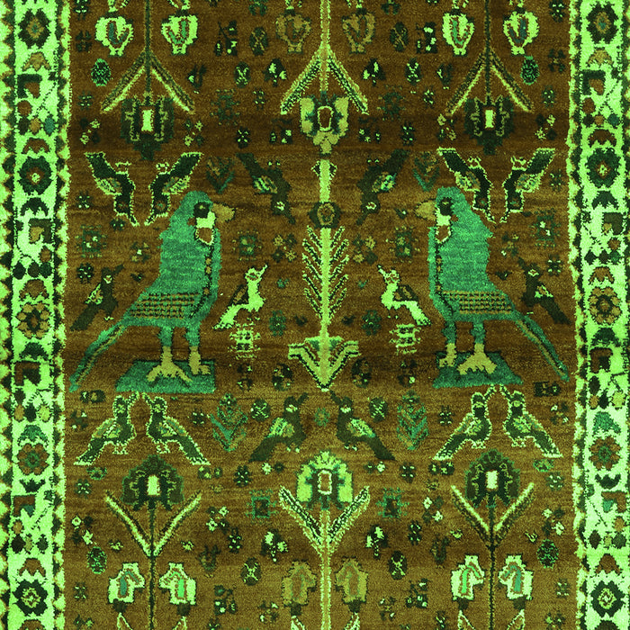 Persian Green Traditional Rug, tr3133grn