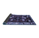 Sideview of Persian Blue Traditional Rug, tr3134blu