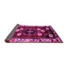 Sideview of Persian Pink Traditional Rug, tr3134pnk