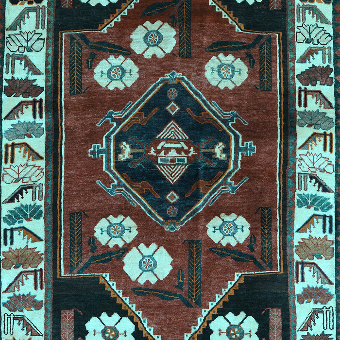 Persian Light Blue Traditional Rug, tr3134lblu