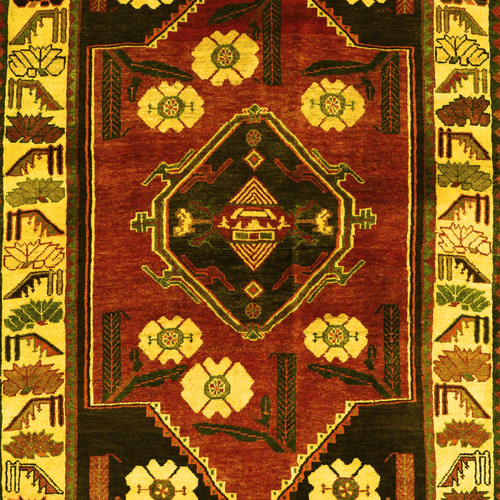 Persian Yellow Traditional Rug, tr3134yw