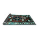 Sideview of Persian Light Blue Traditional Rug, tr3134lblu