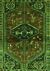 Persian Green Traditional Rug, tr3135grn