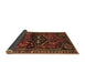 Sideview of Persian Brown Traditional Rug, tr3135brn