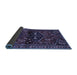 Sideview of Persian Blue Traditional Rug, tr3135blu