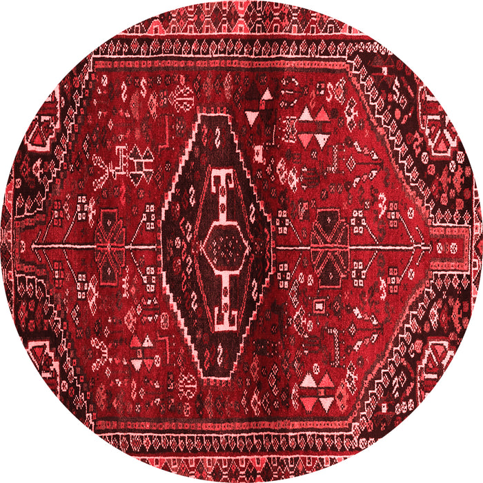 Machine Washable Persian Red Traditional Rug, wshtr3135red