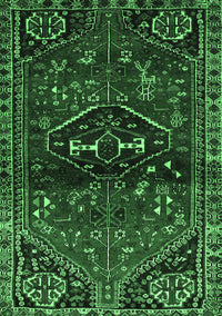 Persian Emerald Green Traditional Rug, tr3135emgrn
