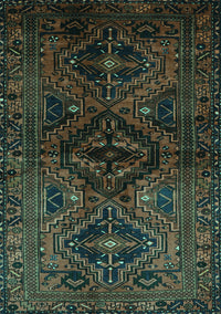 Persian Turquoise Traditional Rug, tr3136turq