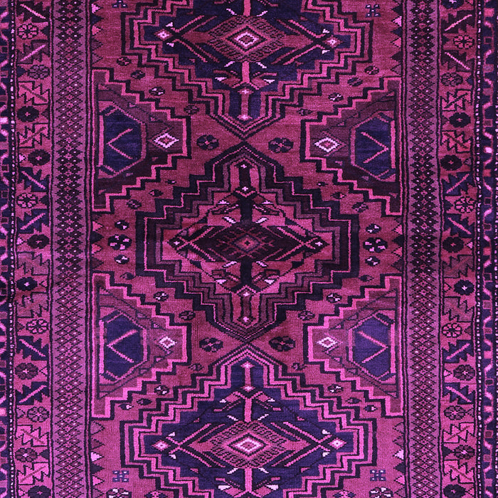Machine Washable Persian Purple Traditional Area Rugs, wshtr3136pur