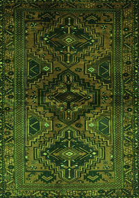 Persian Green Traditional Rug, tr3136grn