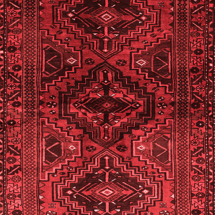 Machine Washable Persian Red Traditional Rug, wshtr3136red