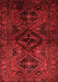 Persian Red Traditional Area Rugs