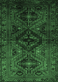 Persian Emerald Green Traditional Rug, tr3136emgrn
