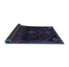 Sideview of Persian Blue Traditional Rug, tr3137blu