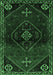 Persian Emerald Green Traditional Rug, tr3137emgrn