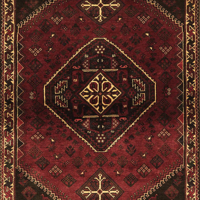 Machine Washable Persian Brown Traditional Rug, wshtr3137brn