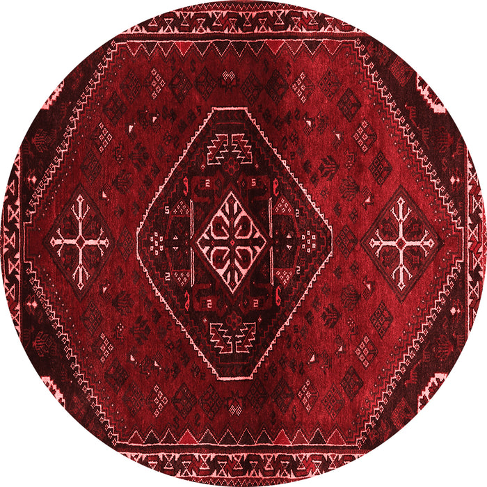Machine Washable Persian Red Traditional Rug, wshtr3137red