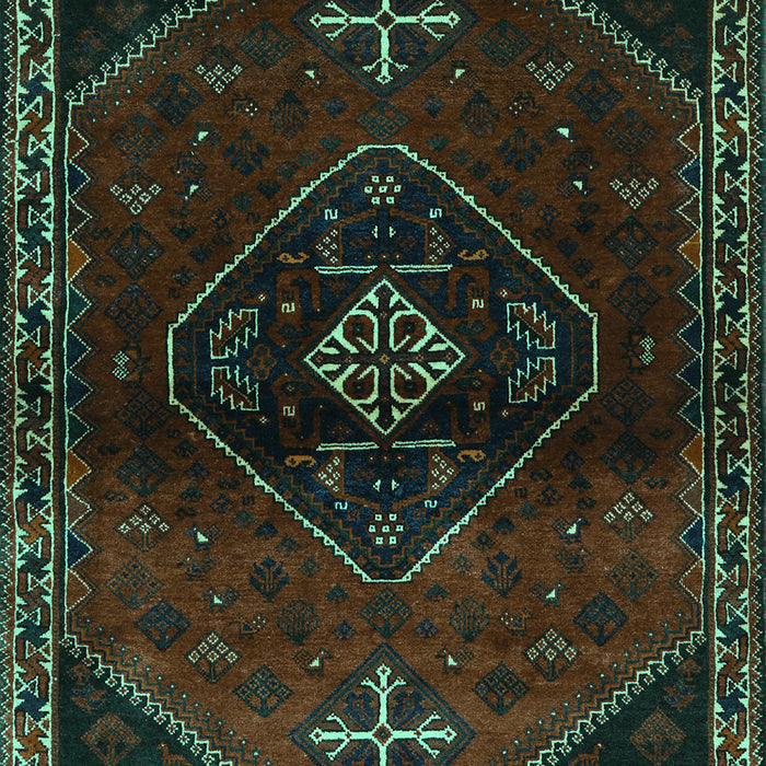 Persian Turquoise Traditional Rug, tr3137turq