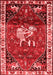 Animal Red Traditional Area Rugs