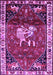 Animal Purple Traditional Rug, tr3138pur