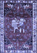 Animal Blue Traditional Rug, tr3138blu