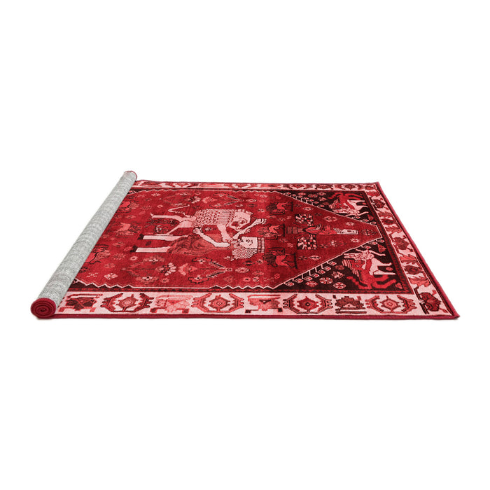 Traditional Red Washable Rugs