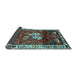 Sideview of Animal Light Blue Traditional Rug, tr3138lblu