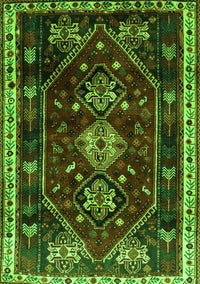 Persian Green Traditional Rug, tr3139grn