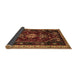 Sideview of Persian Brown Traditional Rug, tr3139brn