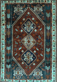 Persian Light Blue Traditional Rug, tr3139lblu