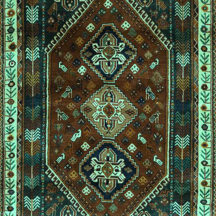 Persian Turquoise Traditional Rug, tr3139turq