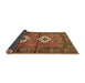 Sideview of Persian Brown Traditional Rug, tr313brn