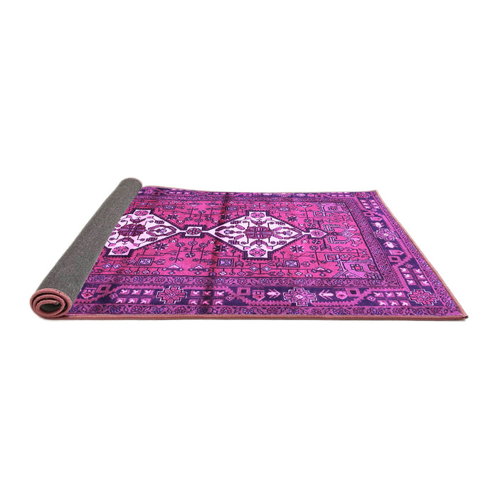 Sideview of Persian Purple Traditional Rug, tr313pur