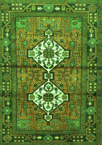 Persian Green Traditional Rug, tr313grn